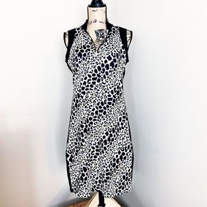 Tail White Label Navy Print Golf Dress